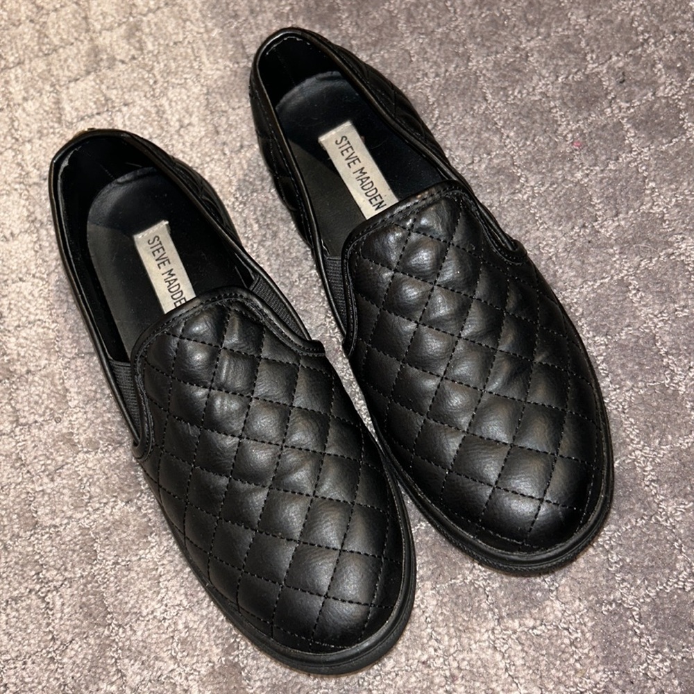 Steve Madden Shoes, Black, Size 7.5, Used but in good condition